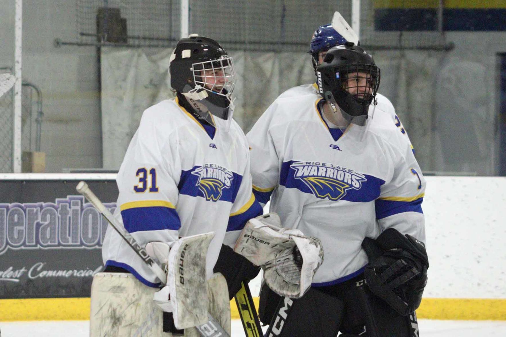 Rice Lake boys hockey vs. Hayward 12-17-22